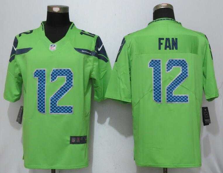 Nike Limited Seattle Seahawks #12 Fan Green Color Rush Stitched NFL Jersey,We sell and wholesale Nike Limited Seattle Seahawks #12 Fan Green Color Rush Stitched NFL Jersey on line form chian!