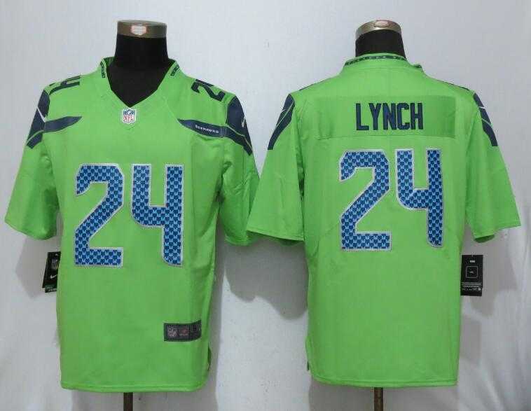 Nike Limited Seattle Seahawks #24 Lynch Green Color Rush Stitched NFL Jersey,We sell and wholesale Nike Limited Seattle Seahawks #24 Lynch Green Color Rush Stitched NFL Jersey on line form chian!
