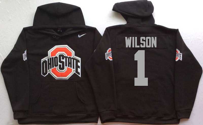 Ohio State Buckeyes #1 Dontre Wilson Black Men's Pullover Stitched Hoodie,We sell and wholesale Ohio State Buckeyes #1 Dontre Wilson Black Men's Pullover Stitched Hoodie on line form chian!