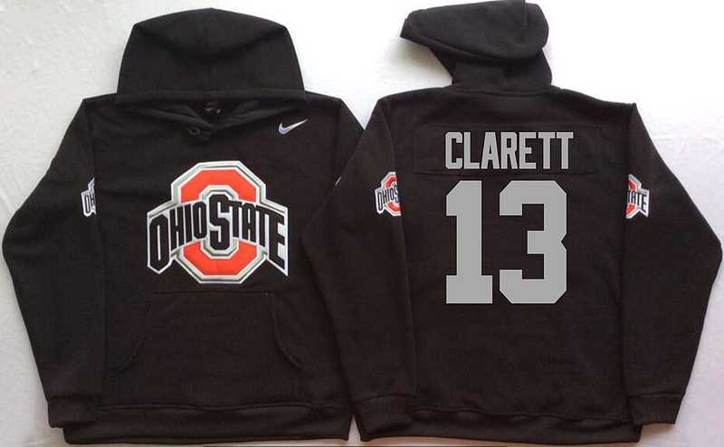 Ohio State Buckeyes #13 Maurice Clarett Black Men's Pullover Stitched Hoodie,We sell and wholesale Ohio State Buckeyes #13 Maurice Clarett Black Men's Pullover Stitched Hoodie on line form chian!