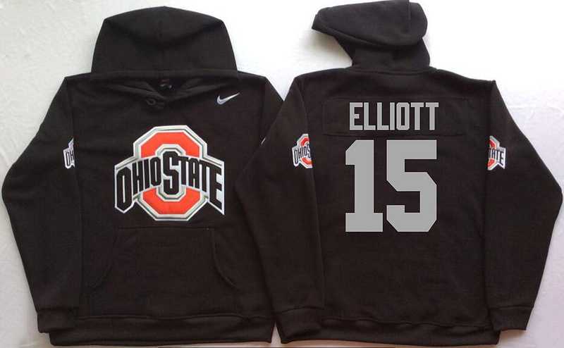 Ohio State Buckeyes #15 Ezekiel Elliott Black Men's Pullover Stitched Hoodie,We sell and wholesale Ohio State Buckeyes #15 Ezekiel Elliott Black Men's Pullover Stitched Hoodie on line form chian!