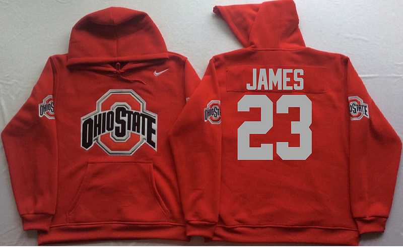 Ohio State Buckeyes #23 Lebron James Red Men's Pullover Stitched Hoodie,We sell and wholesale Ohio State Buckeyes #23 Lebron James Red Men's Pullover Stitched Hoodie on line form chian!