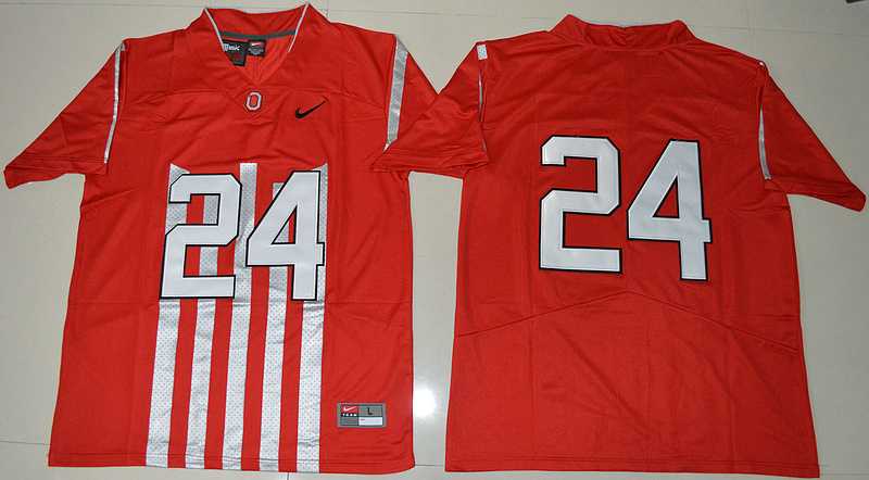Ohio State Buckeyes #24 Red College Throwback Stitched Jersey,We sell and wholesale Ohio State Buckeyes #24 Red College Throwback Stitched Jersey on line form chian!