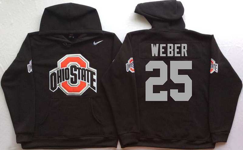 Ohio State Buckeyes #25 Mike Weber Black Men's Pullover Stitched Hoodie,We sell and wholesale Ohio State Buckeyes #25 Mike Weber Black Men's Pullover Stitched Hoodie on line form chian!