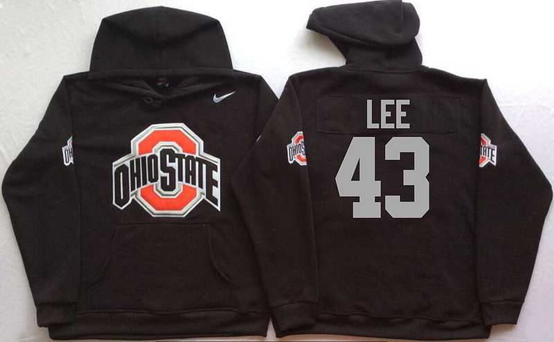 Ohio State Buckeyes #43 Darron Lee Black Men's Pullover Stitched Hoodie,We sell and wholesale Ohio State Buckeyes #43 Darron Lee Black Men's Pullover Stitched Hoodie on line form chian!