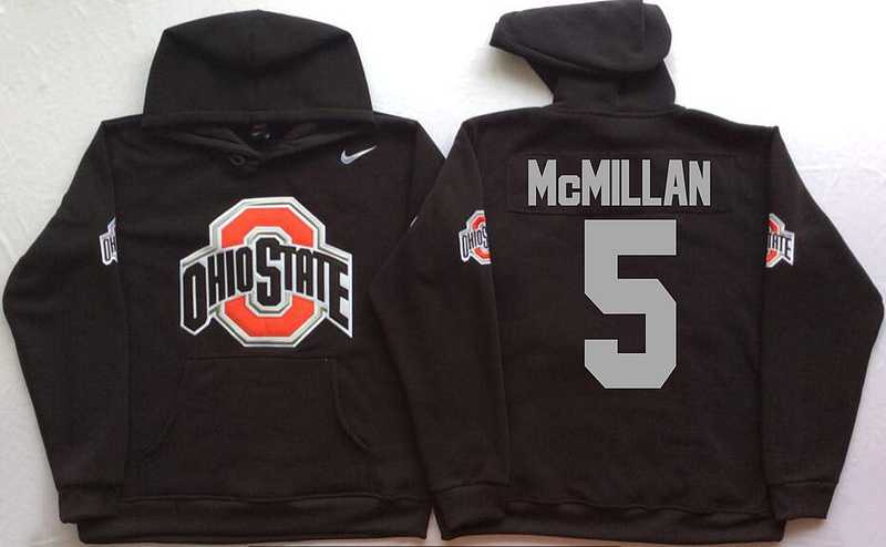 Ohio State Buckeyes #5 Raekwon McMillan Black Men's Pullover Stitched Hoodie,We sell and wholesale Ohio State Buckeyes #5 Raekwon McMillan Black Men's Pullover Stitched Hoodie on line form chian!