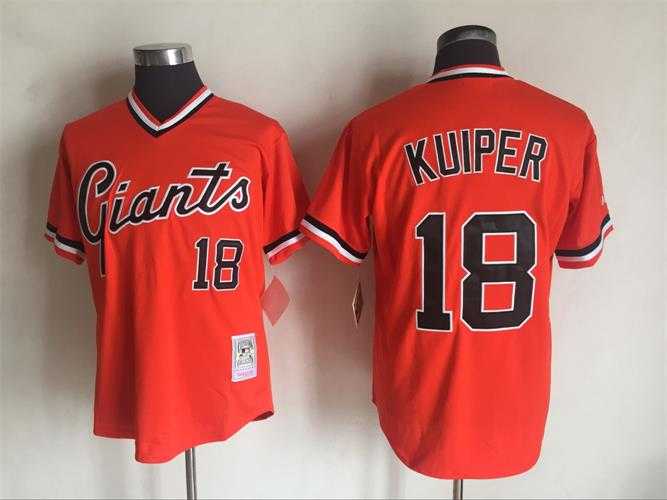 San Francisco Giants #18 Kuiper Orange Mitchell And Ness Throwback Pullover Stitched Jersey,We sell and wholesale San Francisco Giants #18 Kuiper Orange Mitchell And Ness Throwback Pullover Stitched Jersey on line form chian!