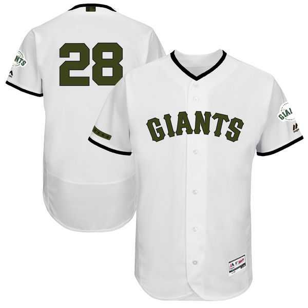 San Francisco Giants #28 Buster Posey White 2017 Memorial Day Flexbase Player Jersey JiaSu,We sell and wholesale San Francisco Giants #28 Buster Posey White 2017 Memorial Day Flexbase Player Jersey JiaSu on line form chian!