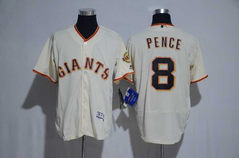 San Francisco Giants #8 Hunter Pence Cream Flexbase Collection Stitched MLB Jersey,We sell and wholesale San Francisco Giants #8 Hunter Pence Cream Flexbase Collection Stitched MLB Jersey on line form chian!