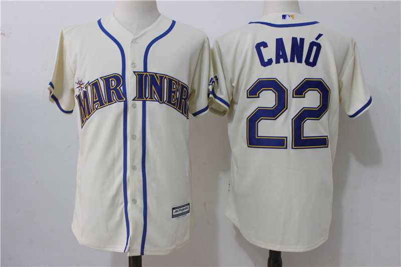 Seattle Mariners #22 Robinson Cano Cream New Cool Base Stitched Jersey,We sell and wholesale Seattle Mariners #22 Robinson Cano Cream New Cool Base Stitched Jersey on line form chian!