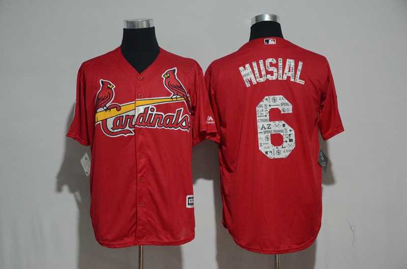 St. Louis Cardinals #6 Stan Musial Red 2017 Spring Training Flexbase Collection Stitched Jersey,We sell and wholesale St. Louis Cardinals #6 Stan Musial Red 2017 Spring Training Flexbase Collection Stitched Jersey on line form chian!