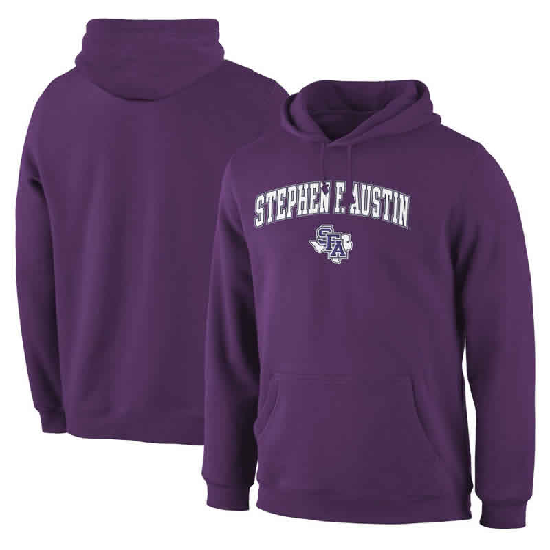 Stephen F Austin Lumberjacks Purple Campus Pullover Hoodie,We sell and wholesale Stephen F Austin Lumberjacks Purple Campus Pullover Hoodie on line form chian!