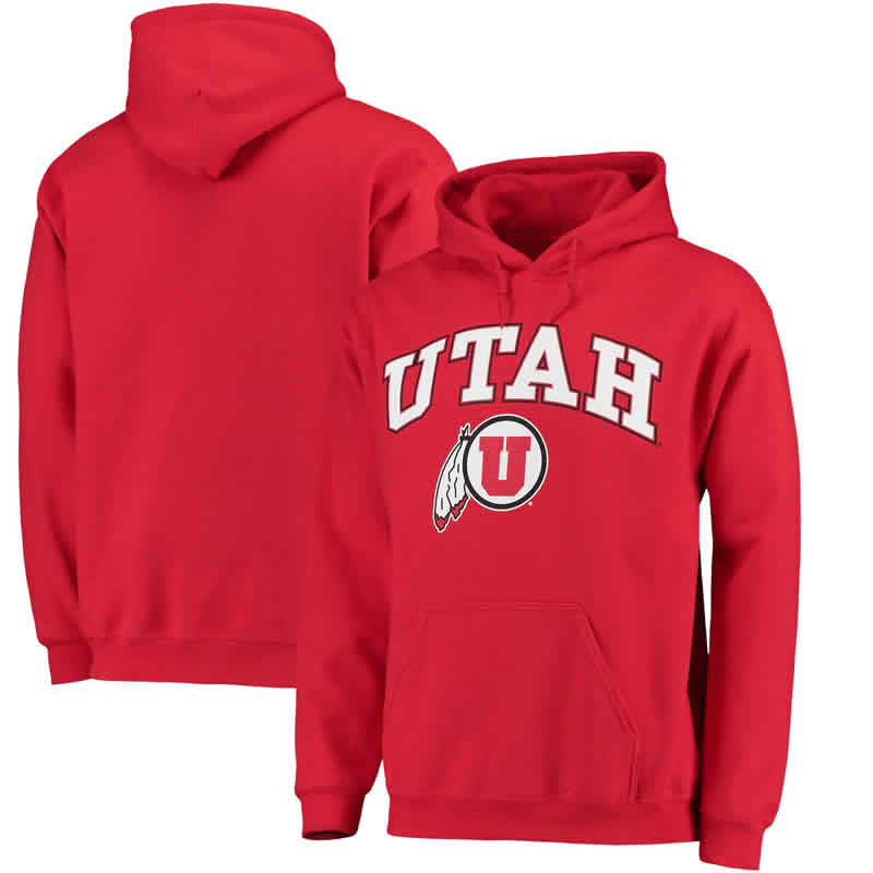 Utah Utes Red Campus Pullover Hoodie,We sell and wholesale Utah Utes Red Campus Pullover Hoodie on line form chian!