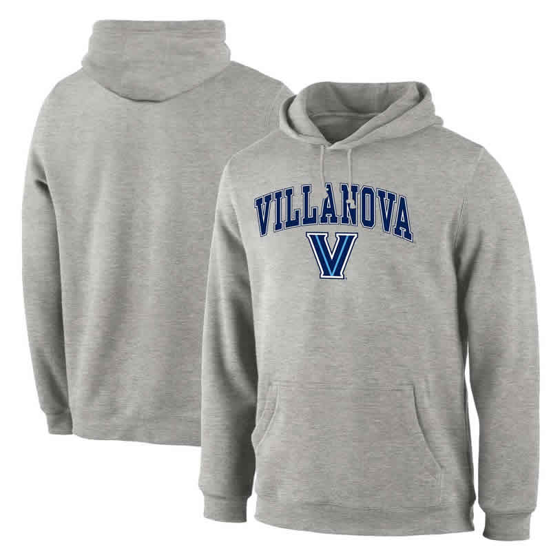 Villanova Wildcats Grey Campus Pullover Hoodie,We sell and wholesale Villanova Wildcats Grey Campus Pullover Hoodie on line form chian!