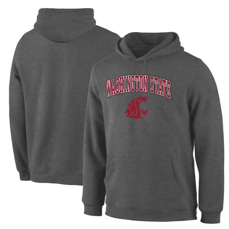 Washington State Cougars Charcoal Campus Pullover Hoodie,We sell and wholesale Washington State Cougars Charcoal Campus Pullover Hoodie on line form chian!