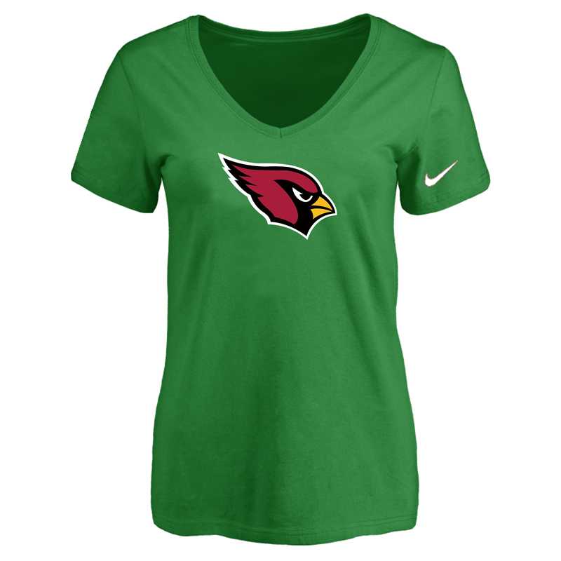 Women's Arizona Cardinals D.Green Logo V neck T-Shirt FengYun,We sell and wholesale Women's Arizona Cardinals D.Green Logo V neck T-Shirt FengYun on line form chian!