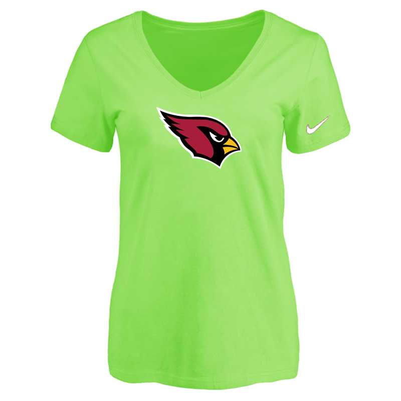 Women's Arizona Cardinals L.Green Logo V neck T-Shirt FengYun,We sell and wholesale Women's Arizona Cardinals L.Green Logo V neck T-Shirt FengYun on line form chian!