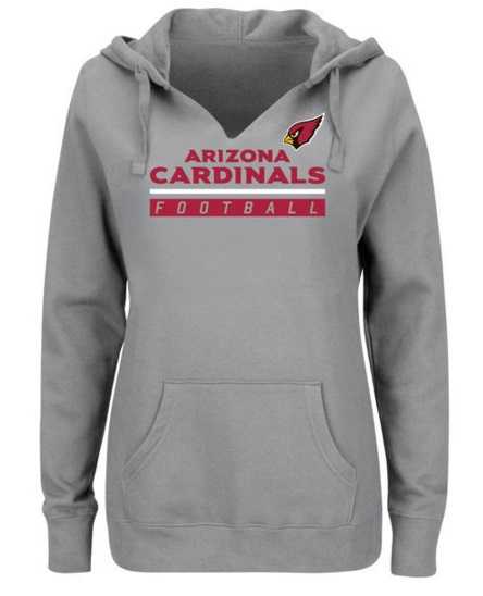 Women's Arizona Cardinals Majestic Self-Determination Pullover Hoodie - Heather Gray FengYun,We sell and wholesale Women's Arizona Cardinals Majestic Self-Determination Pullover Hoodie - Heather Gray FengYun on line form chian!