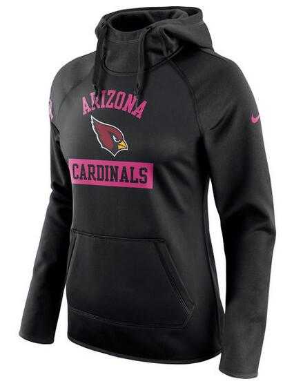 Women's Arizona Cardinals Nike Breast Cancer Awareness Circuit Performance Pullover Hoodie - Black FengYun,We sell and wholesale Women's Arizona Cardinals Nike Breast Cancer Awareness Circuit Performance Pullover Hoodie - Black FengYun on line form chian!