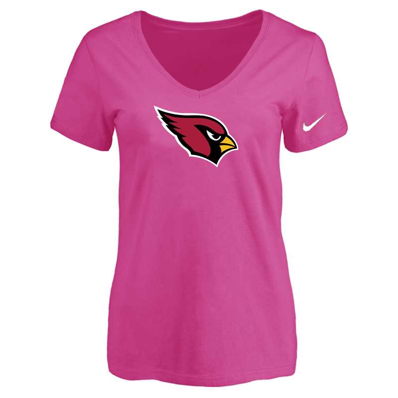 Women's Arizona Cardinals Peach Logo V neck T-Shirt FengYun,We sell and wholesale Women's Arizona Cardinals Peach Logo V neck T-Shirt FengYun on line form chian!