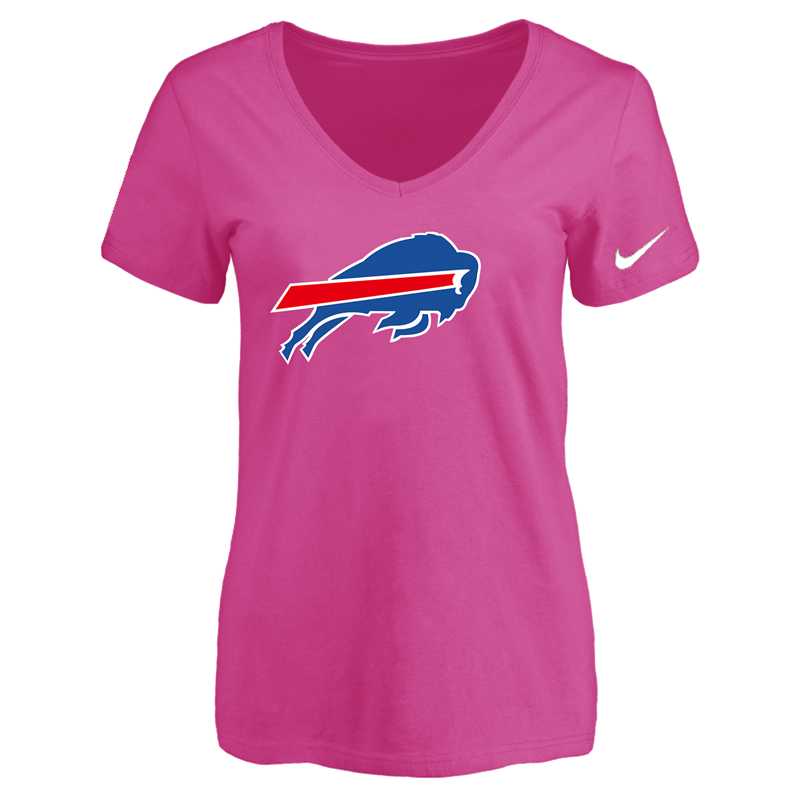 Women's Buffalo Bills Peach Logo V neck T-Shirt FengYun,We sell and wholesale Women's Buffalo Bills Peach Logo V neck T-Shirt FengYun on line form chian!