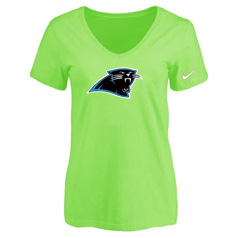 Women's Carolina Panthers L.Green Logo V neck T-Shirt FengYun,We sell and wholesale Women's Carolina Panthers L.Green Logo V neck T-Shirt FengYun on line form chian!