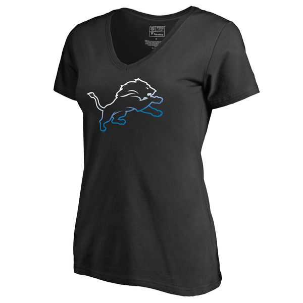 Women's Detroit Lions Pro Line by Fanatics Branded Black Big & Tall Gradient Logo T-Shirt FengYun,We sell and wholesale Women's Detroit Lions Pro Line by Fanatics Branded Black Big & Tall Gradient Logo T-Shirt FengYun on line form chian!