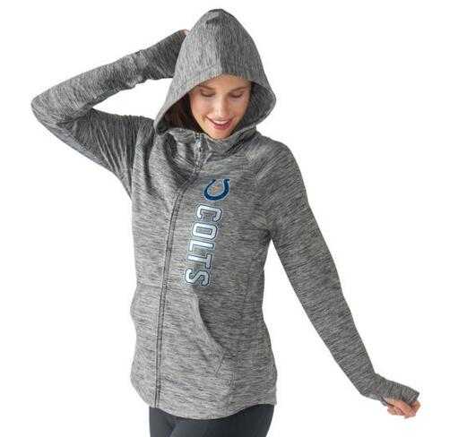Women's Indianapolis Colts G III 4Her by Carl Banks Recovery Full Zip Hoodie Heathered Gray FengYun,We sell and wholesale Women's Indianapolis Colts G III 4Her by Carl Banks Recovery Full Zip Hoodie Heathered Gray FengYun on line form chian!