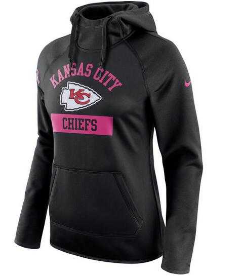 Women's Kansas City Chiefs Nike Breast Cancer Awareness Circuit Performance Pullover Hoodie - Black FengYun,We sell and wholesale Women's Kansas City Chiefs Nike Breast Cancer Awareness Circuit Performance Pullover Hoodie - Black FengYun on line form chian!