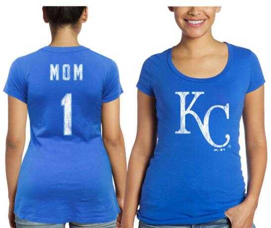Women's Kansas City Royals Majestic Threads Mother's Day #1 Mom T-Shirt - Royal Blue FengYun,We sell and wholesale Women's Kansas City Royals Majestic Threads Mother's Day #1 Mom T-Shirt - Royal Blue FengYun on line form chian!