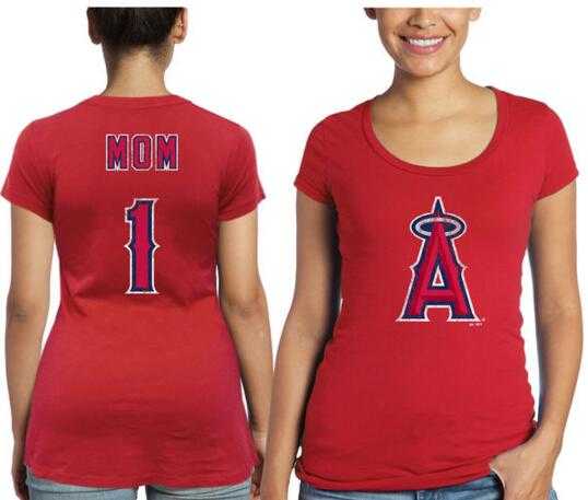 Women's Los Angeles Angels of Anaheim Majestic Threads Mother's Day #1 Mom T-Shirt - Red FengYun,We sell and wholesale Women's Los Angeles Angels of Anaheim Majestic Threads Mother's Day #1 Mom T-Shirt - Red FengYun on line form chian!