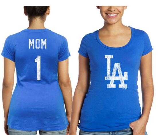 Women's Los Angeles Dodgers Majestic Threads Mother's Day #1 Mom T-Shirt - Royal Blue FengYun,We sell and wholesale Women's Los Angeles Dodgers Majestic Threads Mother's Day #1 Mom T-Shirt - Royal Blue FengYun on line form chian!
