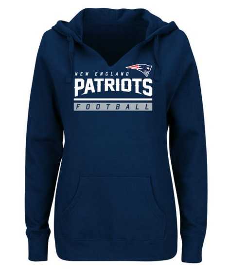 Women's New England Patriots Majestic Self-Determination Pullover Hoodie - Navy FengYun,We sell and wholesale Women's New England Patriots Majestic Self-Determination Pullover Hoodie - Navy FengYun on line form chian!