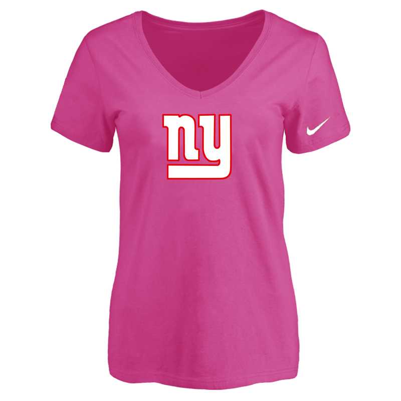 Women's New York Giants Peach Logo V neck T-Shirt FengYun,We sell and wholesale Women's New York Giants Peach Logo V neck T-Shirt FengYun on line form chian!