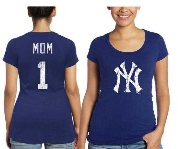 Women's New York Yankees Majestic Threads Mother's Day #1 Mom T-Shirt - Navy Blue FengYun,We sell and wholesale Women's New York Yankees Majestic Threads Mother's Day #1 Mom T-Shirt - Navy Blue FengYun on line form chian!