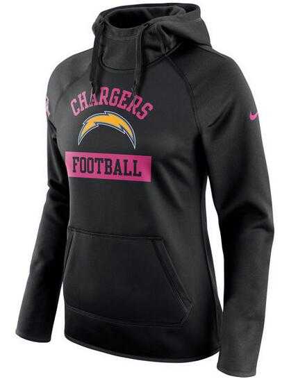 Women's San Diego Chargers Nike Breast Cancer Awareness Circuit Performance Pullover Hoodie - Black FengYun,We sell and wholesale Women's San Diego Chargers Nike Breast Cancer Awareness Circuit Performance Pullover Hoodie - Black FengYun on line form chian!