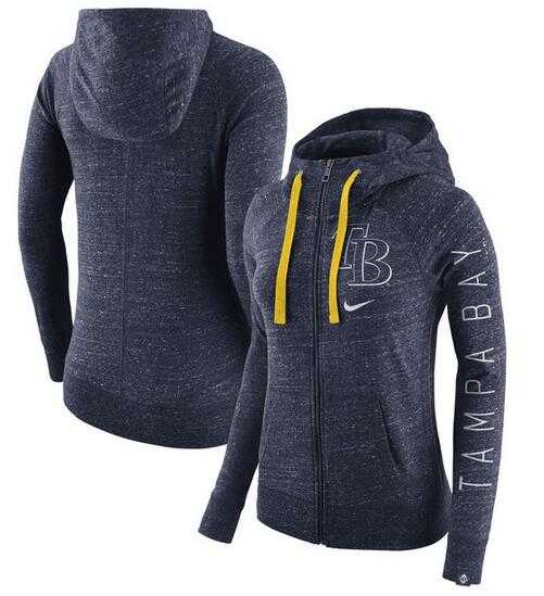 Women's Tampa Bay Rays Nike Vintage Full-Zip Hoodie - Heather Navy FengYun,We sell and wholesale Women's Tampa Bay Rays Nike Vintage Full-Zip Hoodie - Heather Navy FengYun on line form chian!