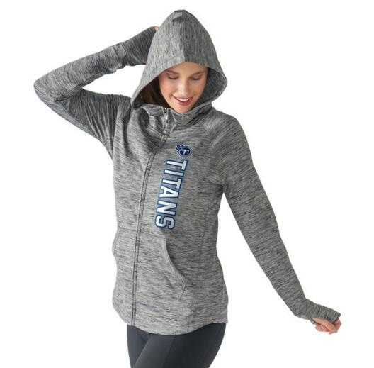 Women's Tennessee Titans G III 4Her by Carl Banks Recovery Full Zip Hoodie Gray FengYun,We sell and wholesale Women's Tennessee Titans G III 4Her by Carl Banks Recovery Full Zip Hoodie Gray FengYun on line form chian!
