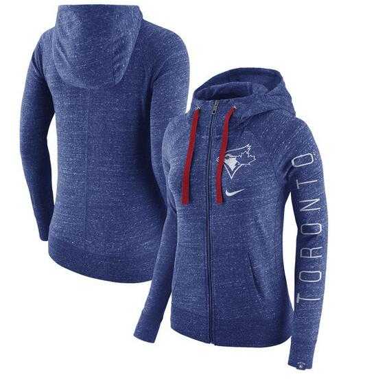 Women's Toronto Blue Jays Nike Vintage Full-Zip Hoodie - Heather Royal FengYun,We sell and wholesale Women's Toronto Blue Jays Nike Vintage Full-Zip Hoodie - Heather Royal FengYun on line form chian!