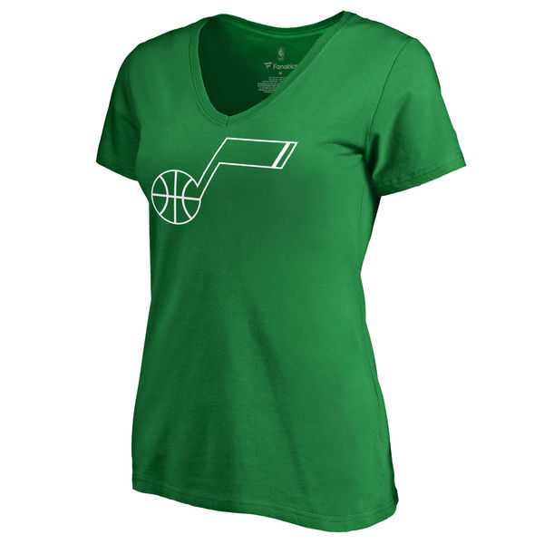 Women's Utah Jazz Fanatics Branded Kelly Green St. Patrick's Day White Logo T-Shirt FengYun,We sell and wholesale Women's Utah Jazz Fanatics Branded Kelly Green St. Patrick's Day White Logo T-Shirt FengYun on line form chian!