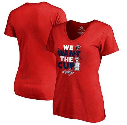 Women's Washington Capitals Fanatics Branded 2017 NHL Stanley Cup Playoff Participant Blue Line Slim Fit V Neck T Shirt Red FengYun,We sell and wholesale Women's Washington Capitals Fanatics Branded 2017 NHL Stanley Cup Playoff Participant Blue Line Slim Fit V Neck T Shirt Red FengYun on line form chian!