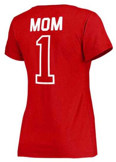 Women's Washington Nationals 2017 Mother's Day #1 Mom V-Neck T-Shirt - Red FengYun,We sell and wholesale Women's Washington Nationals 2017 Mother's Day #1 Mom V-Neck T-Shirt - Red FengYun on line form chian!