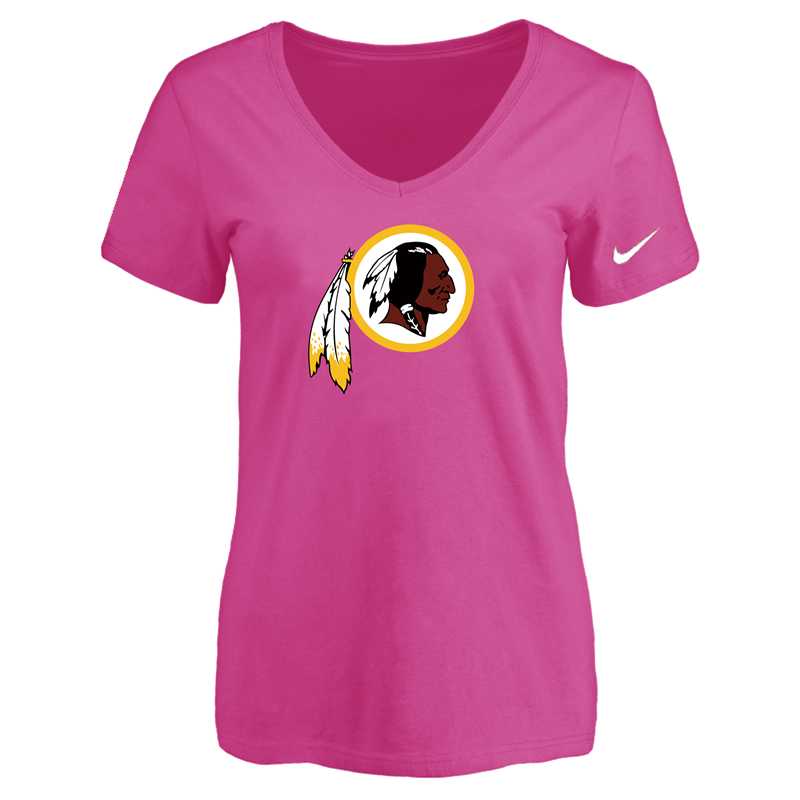 Women's Washington Redskins Peach Logo V neck T-Shirt FengYun,We sell and wholesale Women's Washington Redskins Peach Logo V neck T-Shirt FengYun on line form chian!