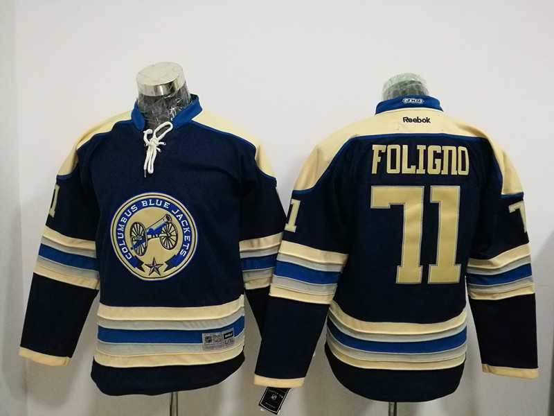 Youth Blue Jackets #71 Nick Foligno Navy Blue Alternate Stitched NHL Jersey,We sell and wholesale Youth Blue Jackets #71 Nick Foligno Navy Blue Alternate Stitched NHL Jersey on line form chian!