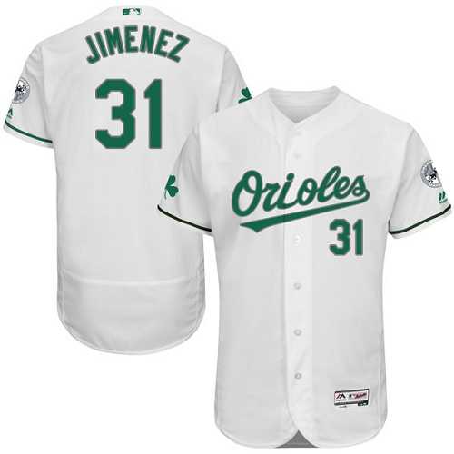 Baltimore Orioles #31 Ubaldo Jimenez White St. Patrick's Day Flexbase Stitched Jersey DingZhi,We sell and wholesale Baltimore Orioles #31 Ubaldo Jimenez White St. Patrick's Day Flexbase Stitched Jersey DingZhi on line form chian!