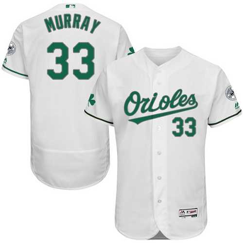 Baltimore Orioles #33 Eddie Murray White St. Patrick's Day Flexbase Stitched Jersey DingZhi,We sell and wholesale Baltimore Orioles #33 Eddie Murray White St. Patrick's Day Flexbase Stitched Jersey DingZhi on line form chian!