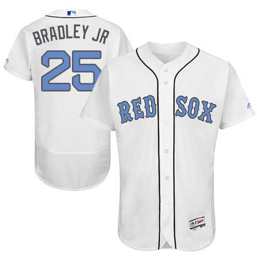 Boston Red Sox #25 Jackie Bradley Jr White Father's Day Flexbase Stitched Jersey DingZhi,We sell and wholesale Boston Red Sox #25 Jackie Bradley Jr White Father's Day Flexbase Stitched Jersey DingZhi on line form chian!