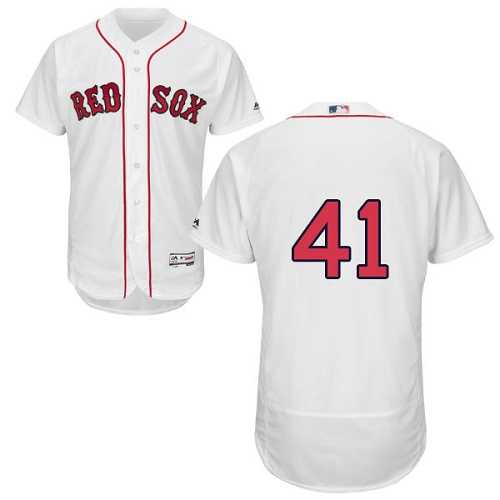 Boston Red Sox #41 Chris Sale White Flexbase Stitched Jersey DingZhi,We sell and wholesale Boston Red Sox #41 Chris Sale White Flexbase Stitched Jersey DingZhi on line form chian!