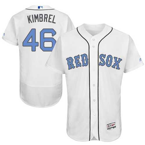 Boston Red Sox #46 Craig Kimbrel White Father's Day Flexbase Stitched Jersey DingZhi,We sell and wholesale Boston Red Sox #46 Craig Kimbrel White Father's Day Flexbase Stitched Jersey DingZhi on line form chian!