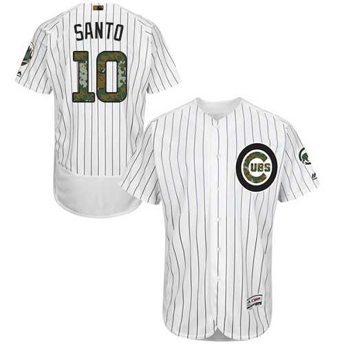 Chicago Cubs #10 Ron Santo White 2016 Memorial Day Flexbase Stitched Jersey DingZhi,We sell and wholesale Chicago Cubs #10 Ron Santo White 2016 Memorial Day Flexbase Stitched Jersey DingZhi on line form chian!
